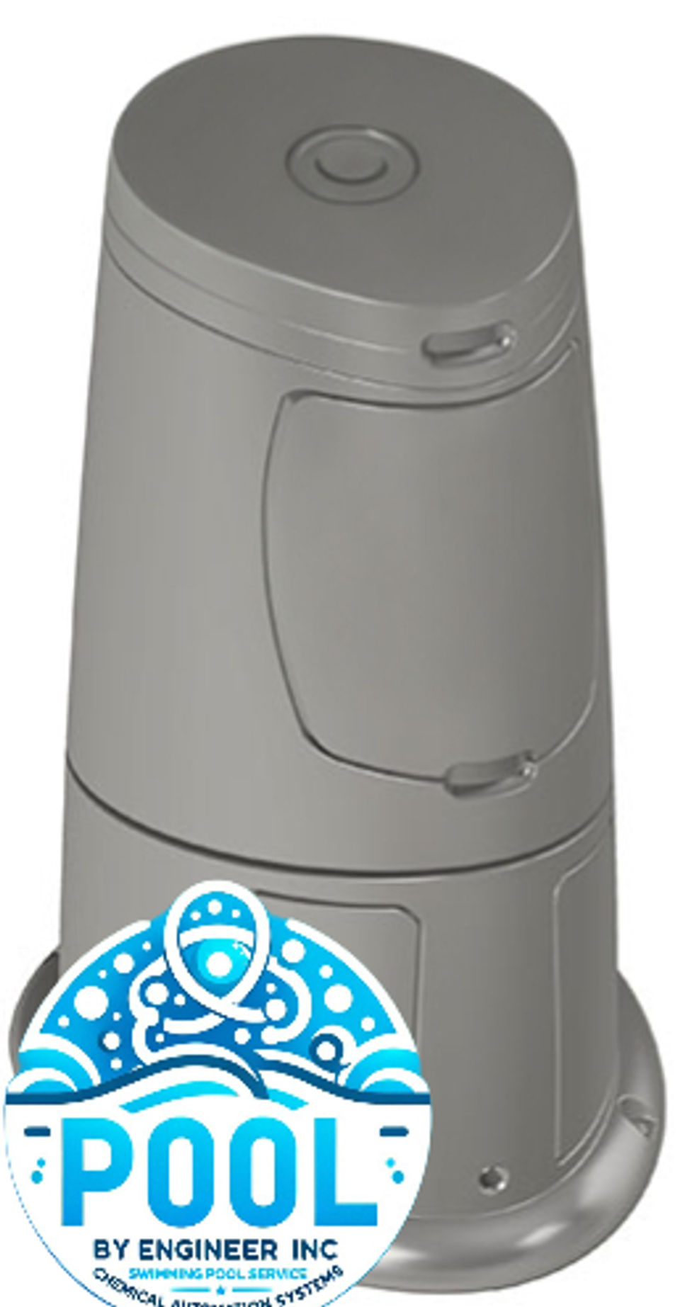 Compact automatic chemical feeder from the Pool By Engineer collection